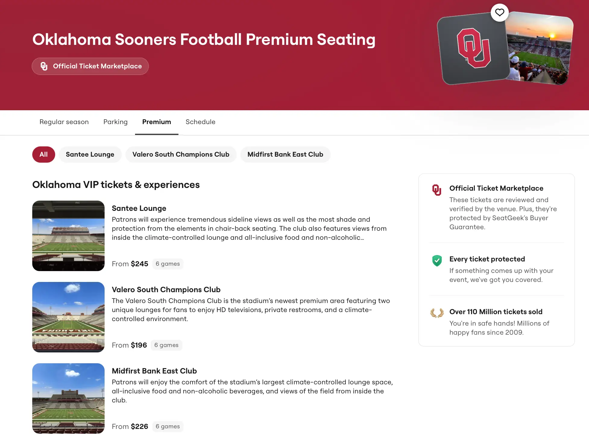 OK Sooners Premium