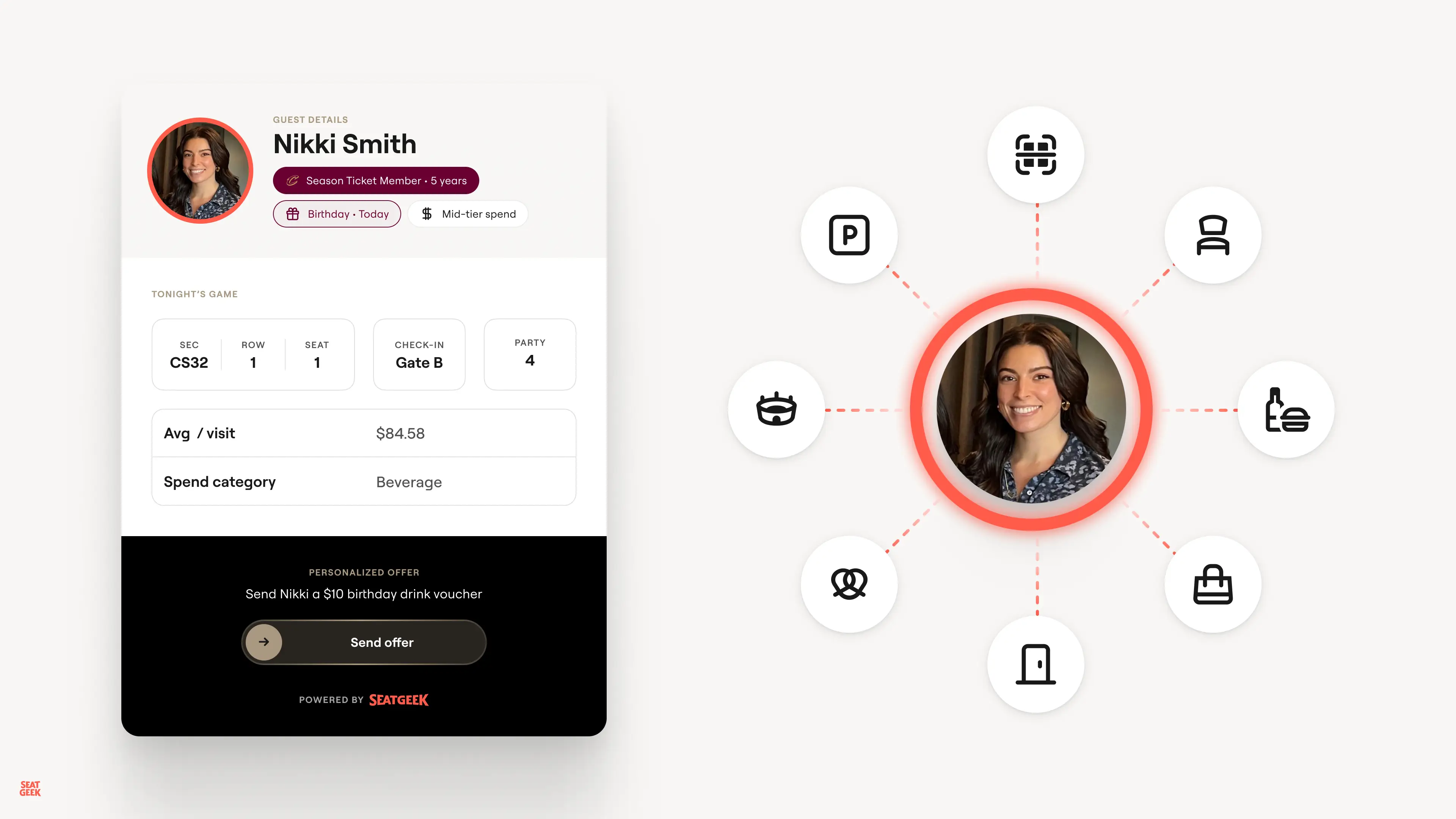 CRM Profile - SeatGeek Game Day Your Way