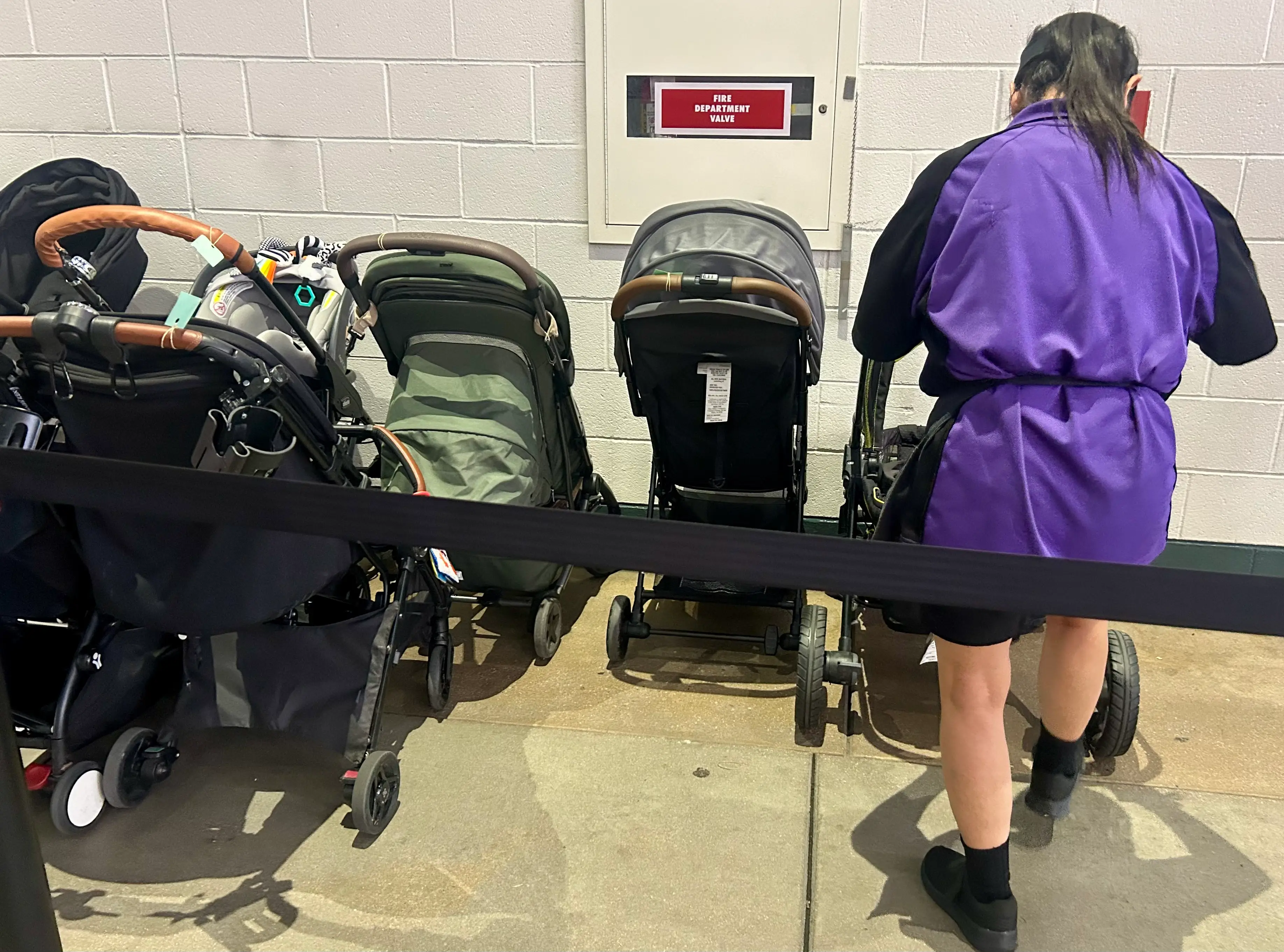 Coors Stroller Check (Front Row)