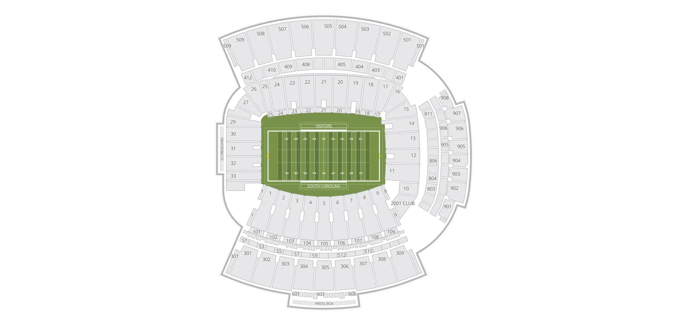Williams–Brice Stadium: SeatGeek’s Complete Guide to Events at Williams-Brice Stadium in Columbia, South Carolina