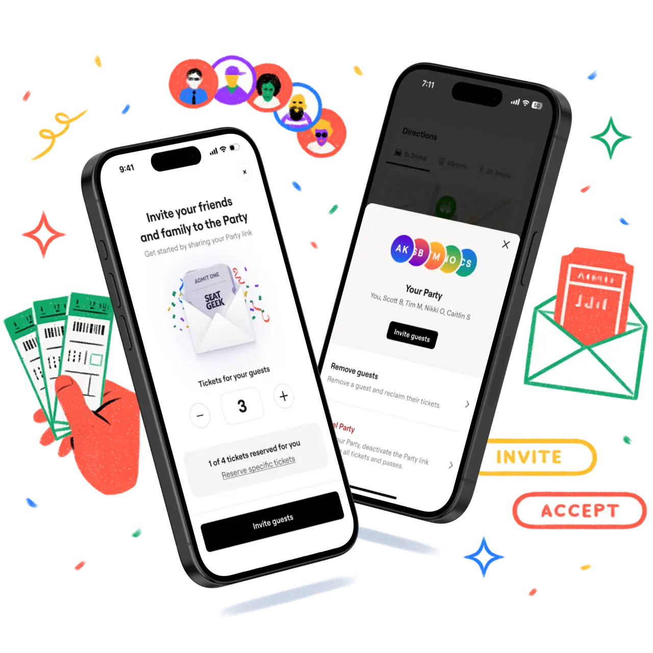 Parties Feature Illustration