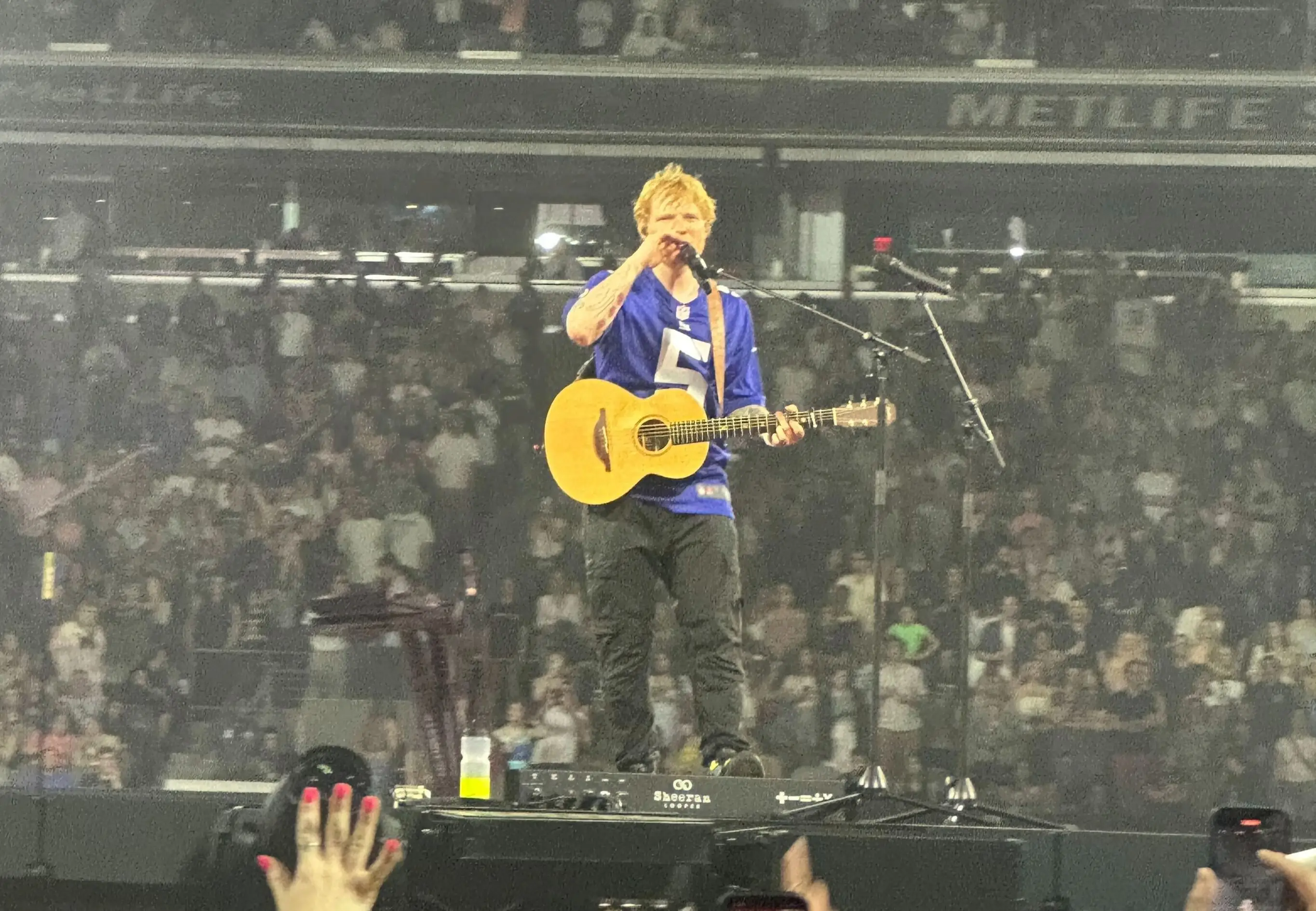 Ed Sheeran concert