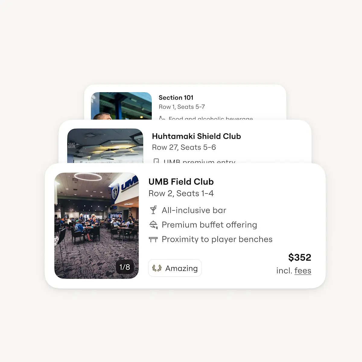 Access to every seat