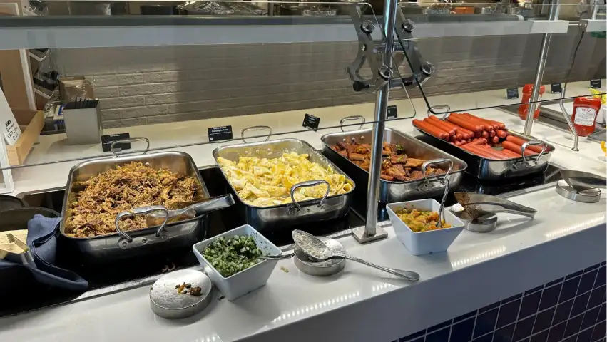 Cubs Front Row food