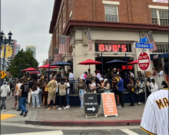 Bub's Petco Park Front Row