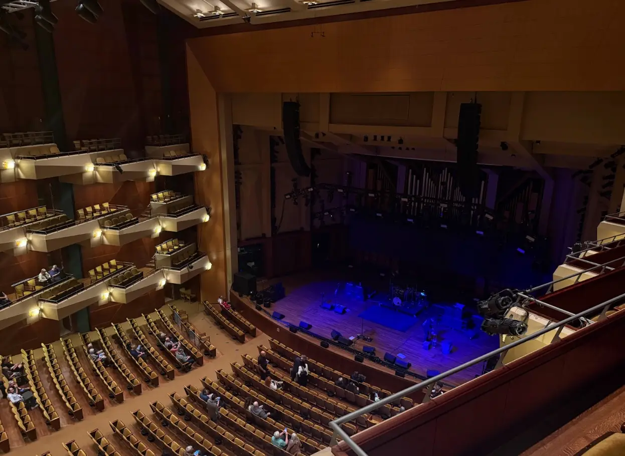 Seating at Benaroya Hall