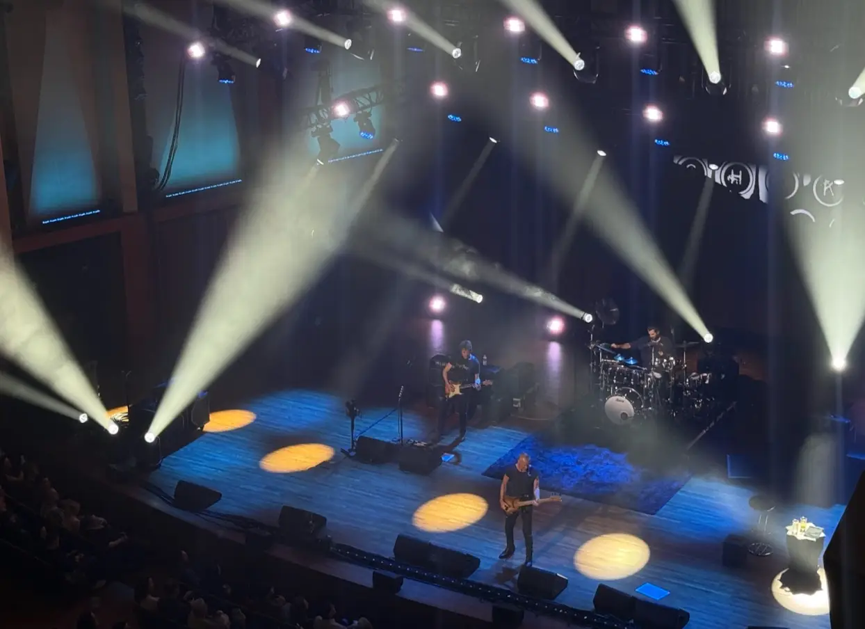 StingPerformingonStageTour