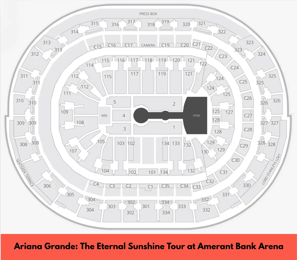 Ariana Grande Amerant Bank Arena