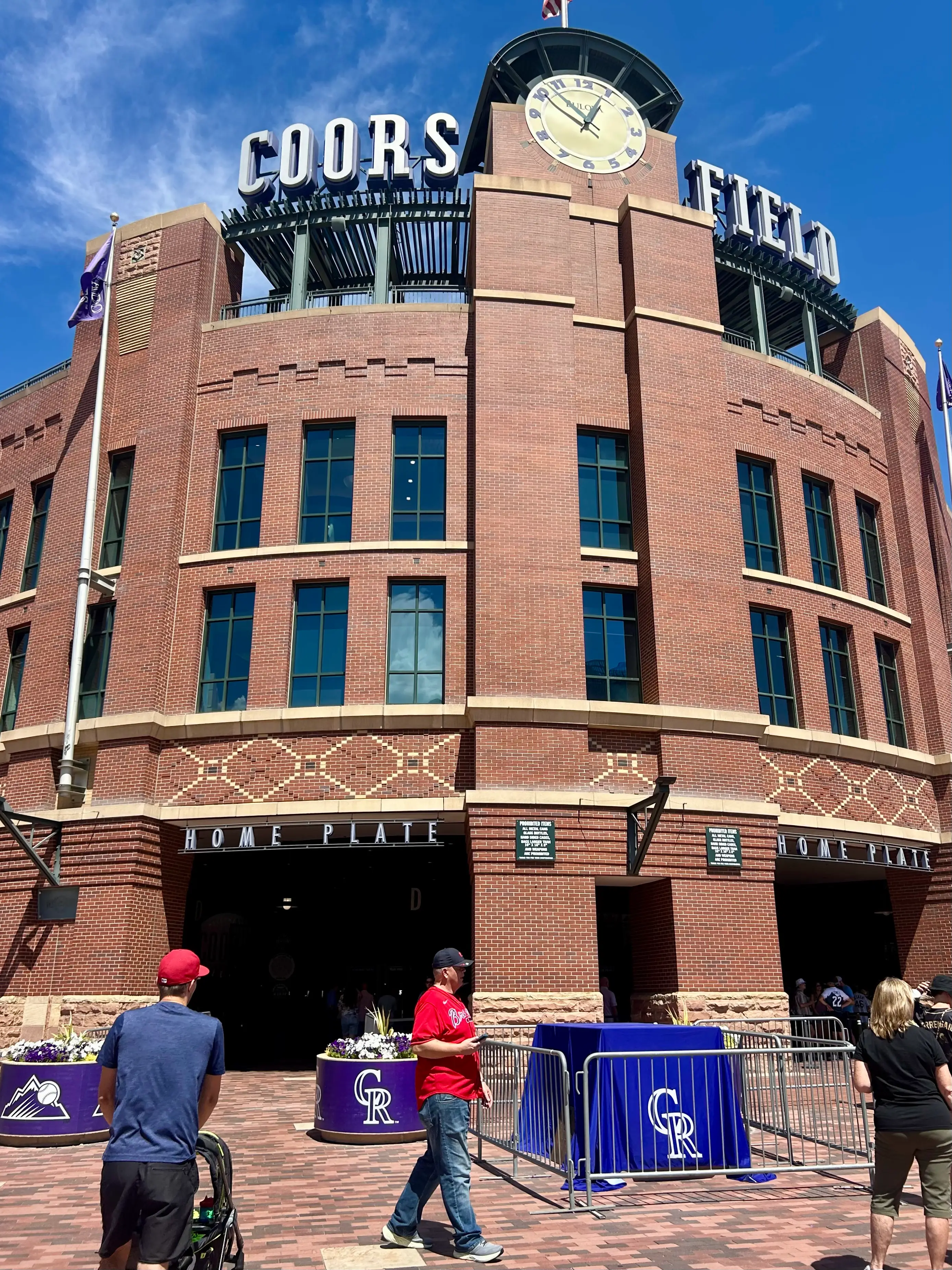 Coors Field Entrance (Front Row)