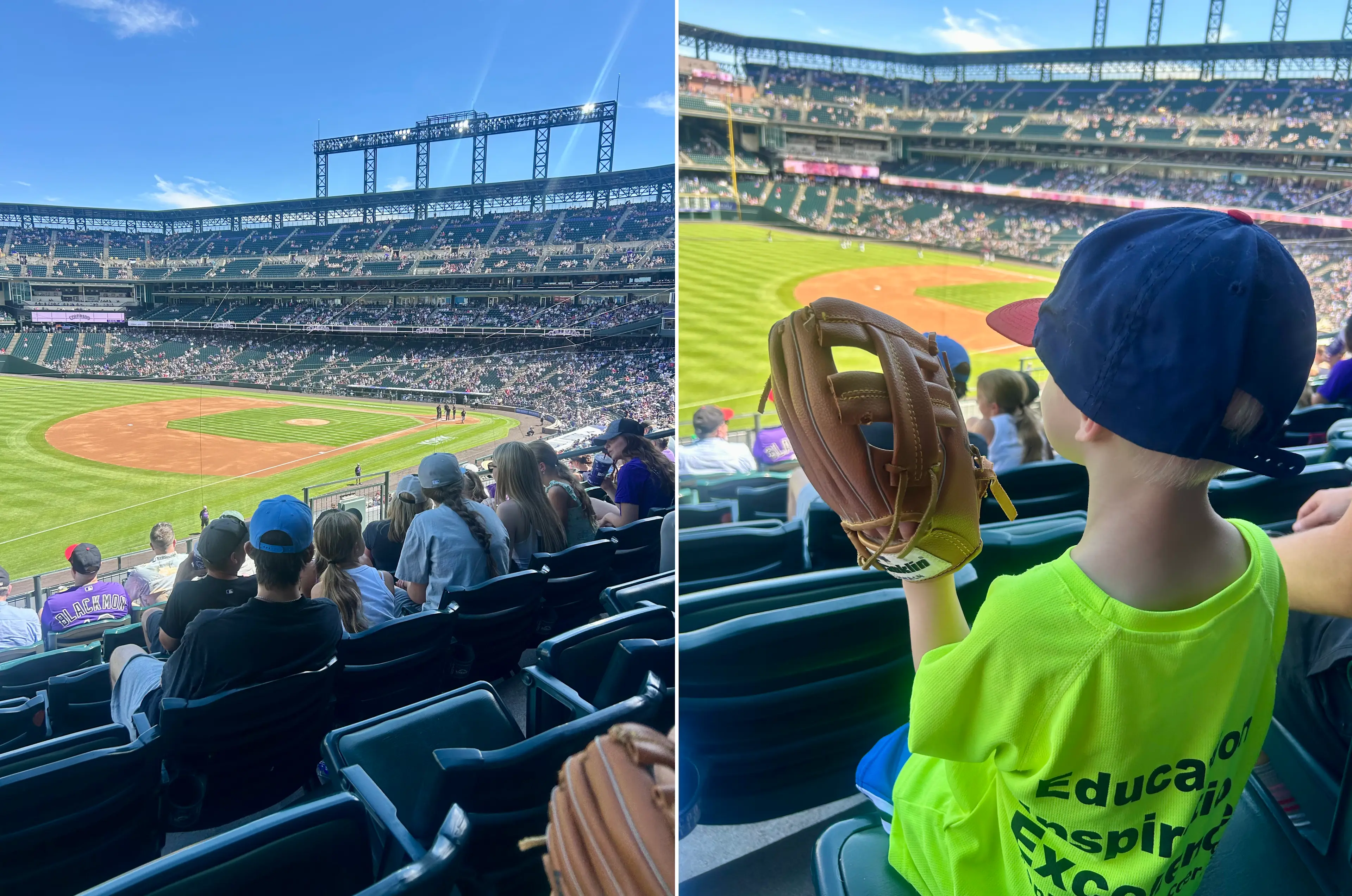 Coors Club Level VFS (Front Row)
