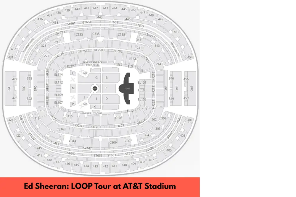 Ed Sheeran: LOOP Tour at AT&T Stadium