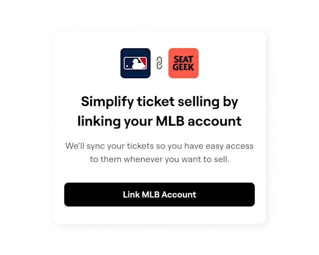 Sell MLB Tickets | SeatGeek