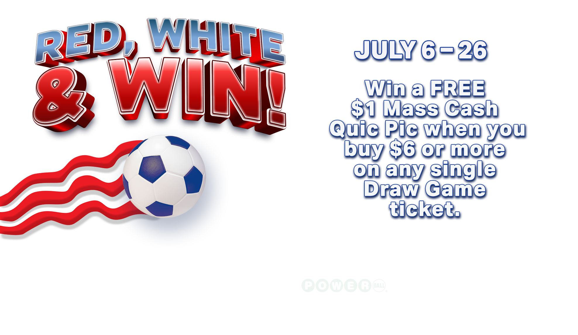 Red, White & Win Promo | Promotions | Massachusetts Lottery