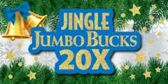 JINGLE JUMBO BUCKS 20X $2 scratch-off ticket