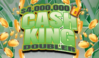 $4,000,000 CASH KING DOUBLER $10 scratch ticket