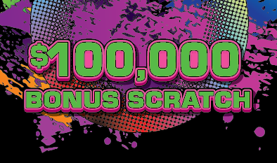 $100,000 BONUS SCRATCH scratch-off ticket from Massachusetts Lottery