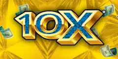 10X $1 scratch-off ticket