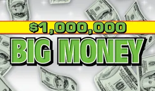 $1,000,000 BIG MONEY $5 scratch ticket