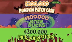 $200,000 HALLOWEEN $5 scratch-off ticket