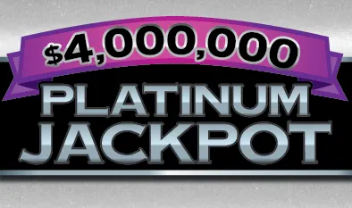 $4,000,000 PLATINUM JACKPOT $10 Massachusetts scratch-off ticket