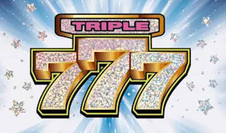 TRIPLE 777 $5 scratch ticket