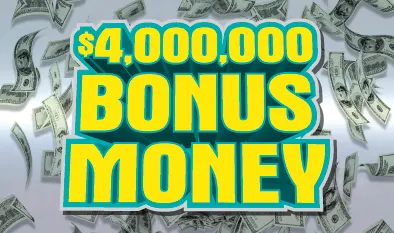$4,000,000 BONUS MONEY $10 Massachusetts scratch-off ticket