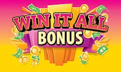 WIN IT ALL BONUS $2 scratch-off ticket