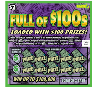 Full Of 100 S 2021 | Games | Massachusetts Lottery