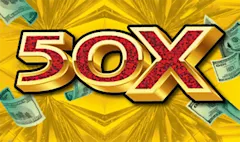 50X $5 scratch-off ticket