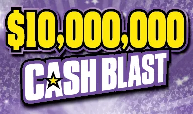 $10,000,000 Cash Blast $20 Massachusetts scratch-off ticket
