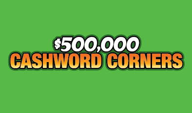 $500,000 CASHWORD CORNERS