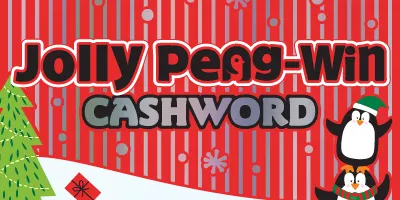 Jolly Peng-Win Cashword $2 Massachusetts scratch-off ticket