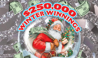 $250,000 WINTER WINNINGS instant ticket from Massachusetts Lottery