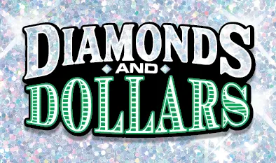 Diamonds and Dollars $5 Massachusetts scratch-off ticket