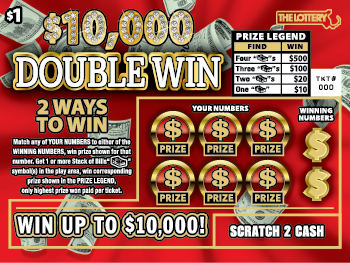 $10,000 DOUBLE WIN