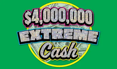 $4,000,000 EXTREME Cash  $10 Massachusetts scratch-off ticket