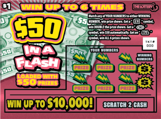 50 In A Flash 2024 | Games | Massachusetts Lottery