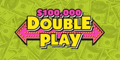 $100,000 DOUBLE PLAY $2 scratch-off ticket