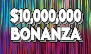 $10,000,000 BONANZA $20 scratch ticket