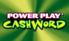 POWER PLAY® CASHWORD $2 scratch-off ticket