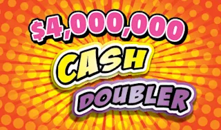 $4,000,000 CASH DOUBLER $10 scratch ticket