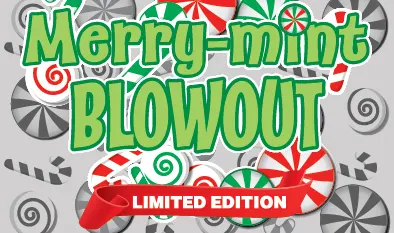 MERRY-MINT BLOWOUT $10 Massachusetts scratch-off ticket