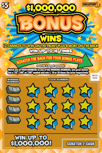MA Lottery - $1,000,000 BONUS WINS (#497) - scratch off odds