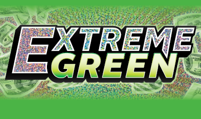 EXTREME GREEN instant ticket from Massachusetts Lottery