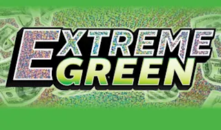 EXTREME GREEN $5 scratch ticket
