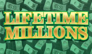 Lifetime Millions $50 scratch ticket