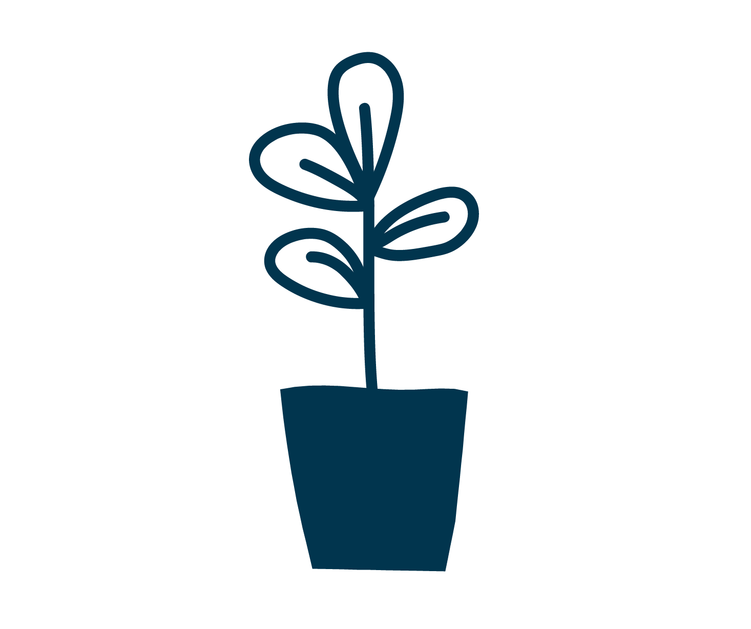 Icon Plant on Pot