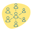 Human network illustration