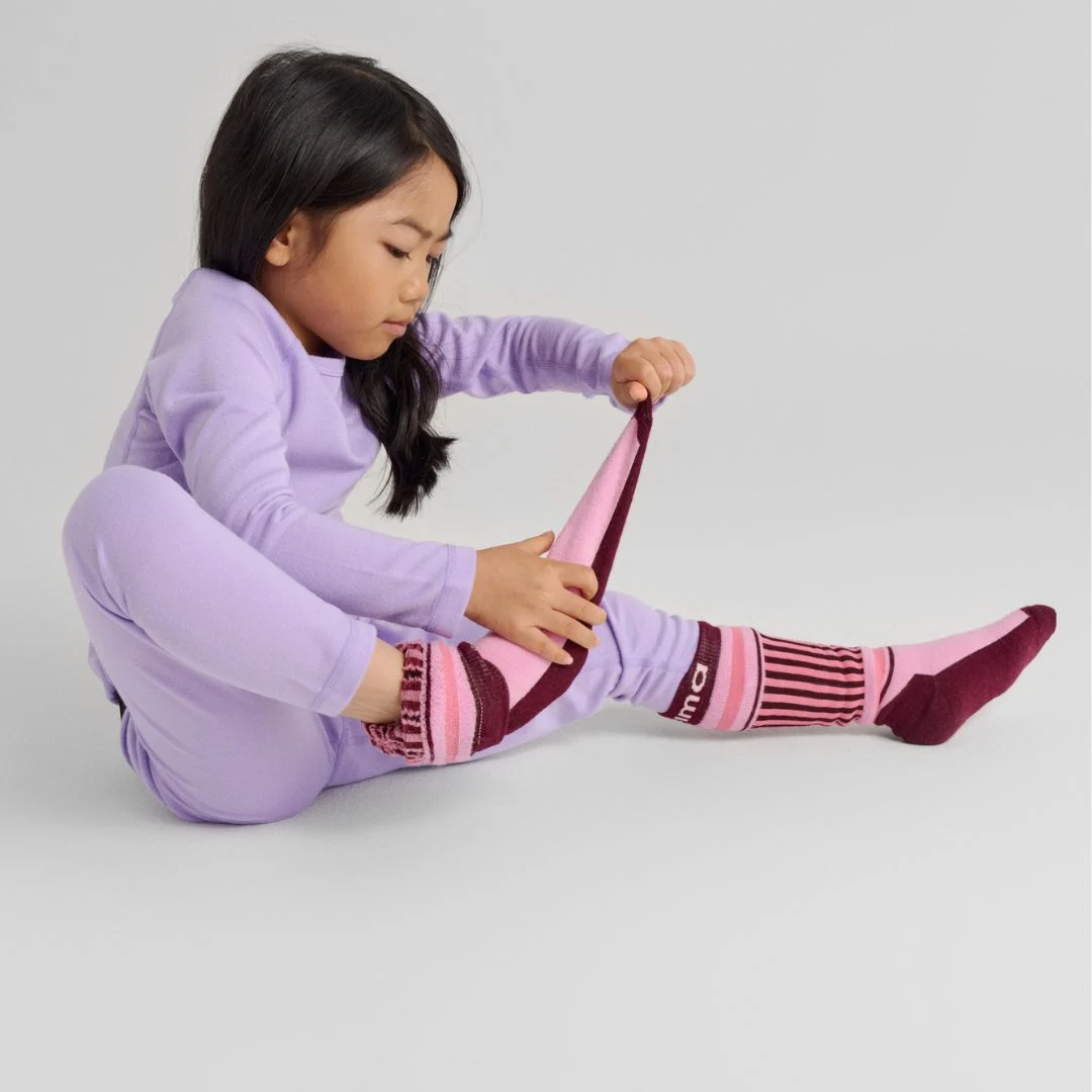 Lets Shine Pack of 2 Winter Wear Woolen/Thermal Leggings for Women & Girls  ( Colour:: Purple & Light Grey )