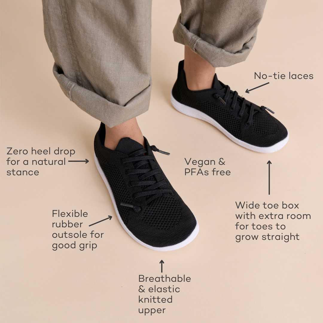 NA Barefoot Shoes Landing Page - Infographic